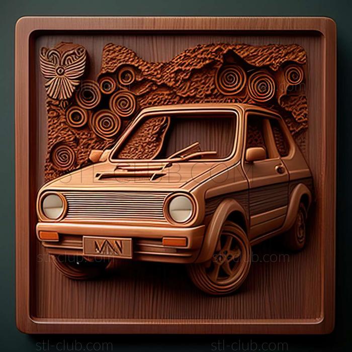 3D модель Mitsubishi Minica (STL)